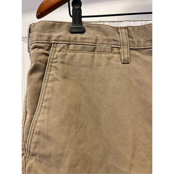 Eddie Bauer Tan Classic Fit Khaki Pants sz 38X34 - Picture 3 of 10